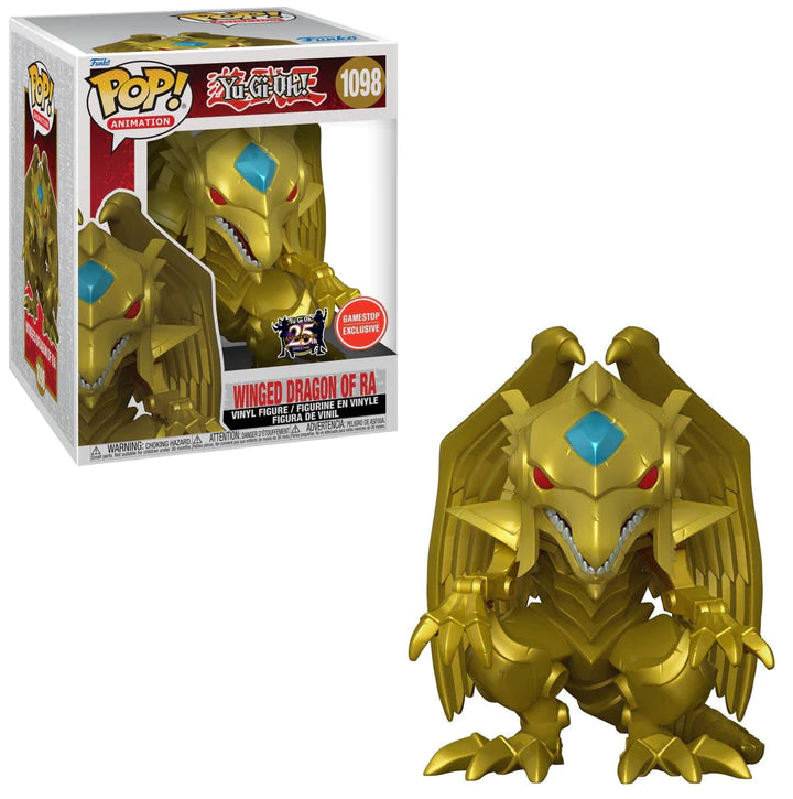 Funko Pop: Winged Dragon of Ra 1098 ( Gamestop Exclusive) 6 in.