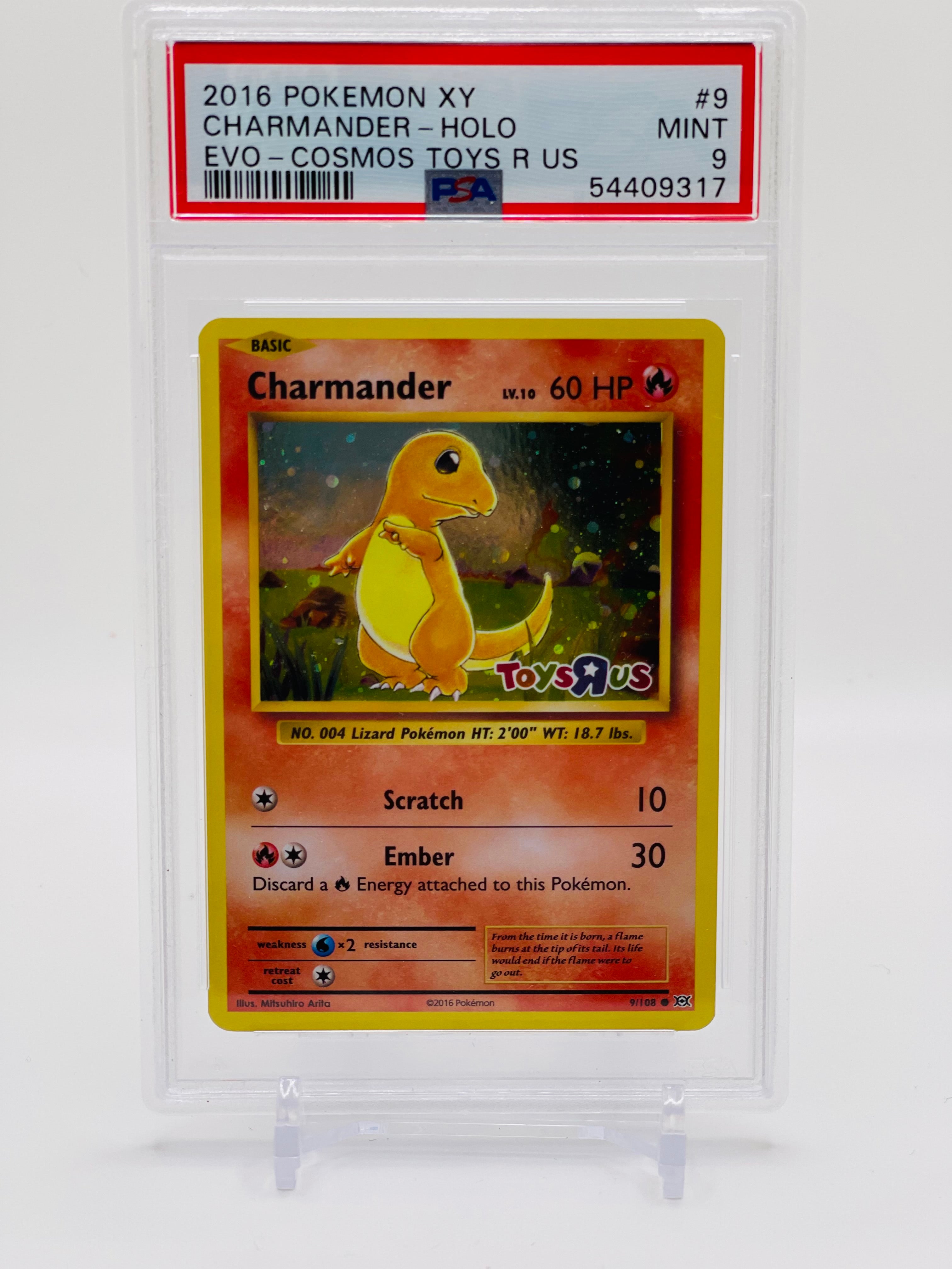 pokemon cards in toys r us Pokemon TCG: Charmander Toys R Us Promo PSA 9 – T'z Toys & Games