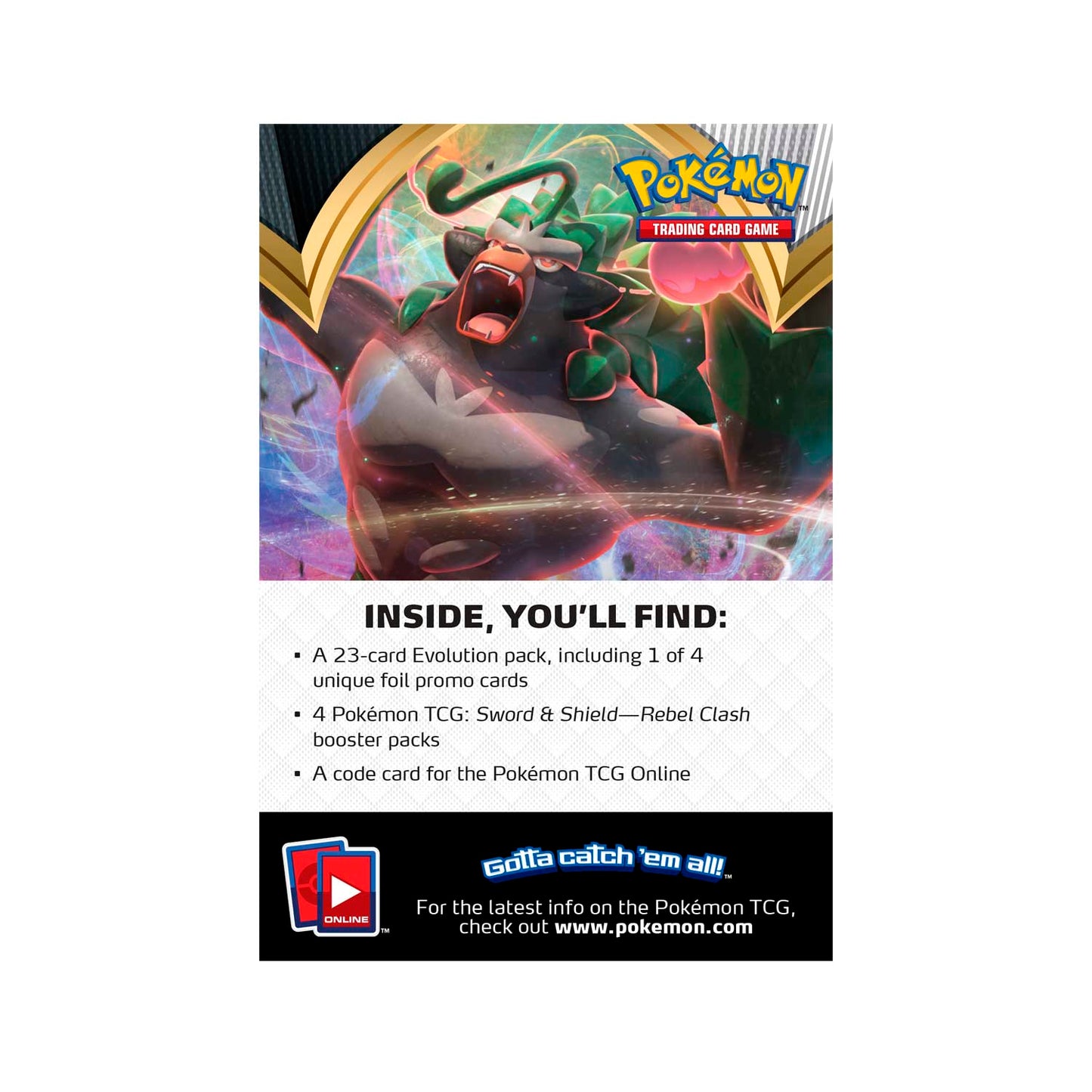 Pokémon TCG: Sword & Shield-Rebel Clash Build & Battle Box