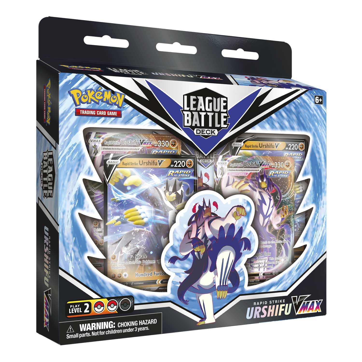 Pokmon TCG: Rapid Strike Urshifu VMAX League Battle Deck T'z Toys & Games Pokmon TCG: Rapid Strike Urshifu VMAX League Battle Deck T'z Toys & Games