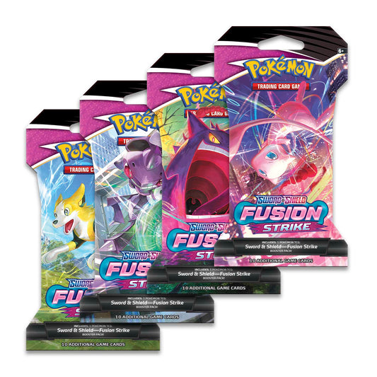 Pokemon TCG: Sword & Shield - Fusion Strike Sleeved Booster Pack (10 Cards)