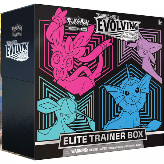 Pokemon TCG: Sword & Shield - Evolving Skies Elite Trainer Box