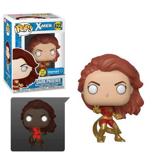 Funko Pop: Dark Phoenix 422 (Glow in the Dark, Walmart Exclusive)
