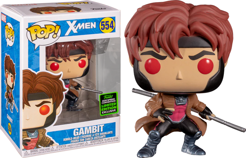Funko Pop: Gambit 554 (2020 Spring Convention Limited Edition)