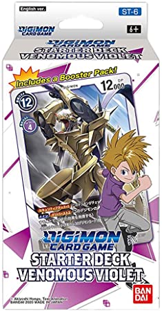 Digimon TCG: Venomous Violet Starter Deck