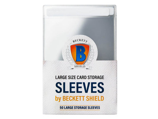 Beckett Shield Large Size Card Storage Sleeves (50 ct)