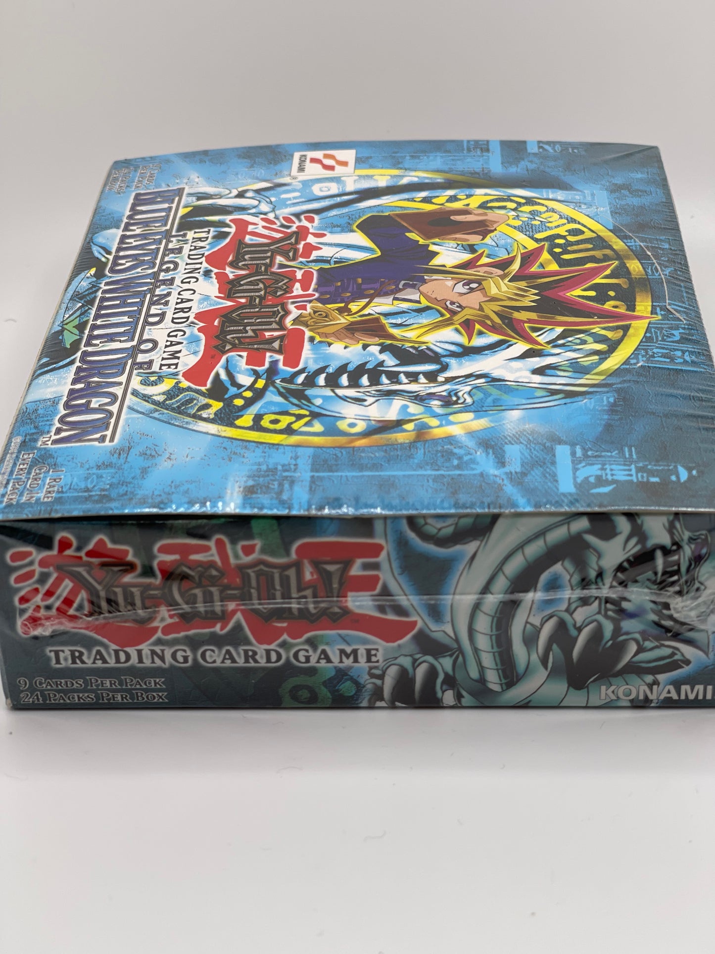 legend of blue eyes unlimited booster box Legend of Blue-Eyes White Dragon 1st Edition Wavy Factory Sealed Booster Box