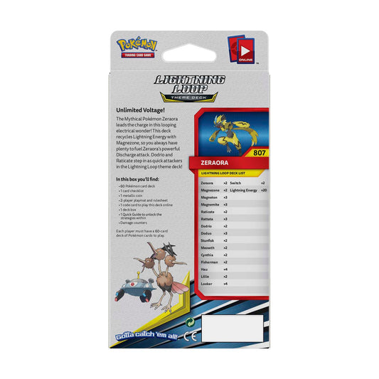 Pokémon TCG: Sun & Moon - Unbroken Bonds Lightning Loop Theme Deck