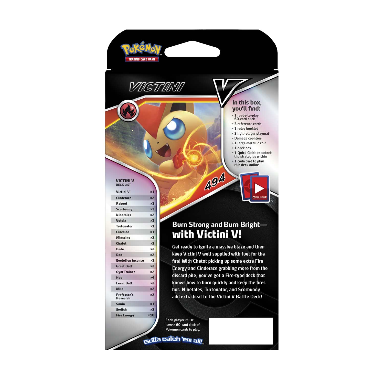 Pokmon TCG: Victini V Battle Deck T'z Toys & Games Pokmon TCG: Victini V Battle Deck T'z Toys & Games