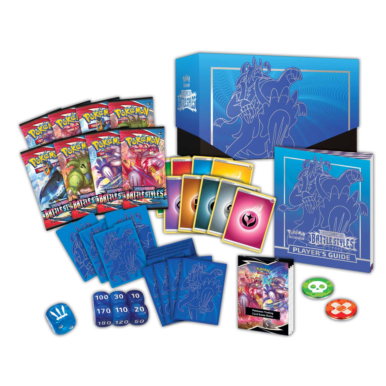 Pokemon TCG: Sword & Shield - Battle Styles Elite Trainer Box T'z Toys & Games Pokemon TCG: Sword & Shield - Battle Styles Elite Trainer Box T'z Toys & Games