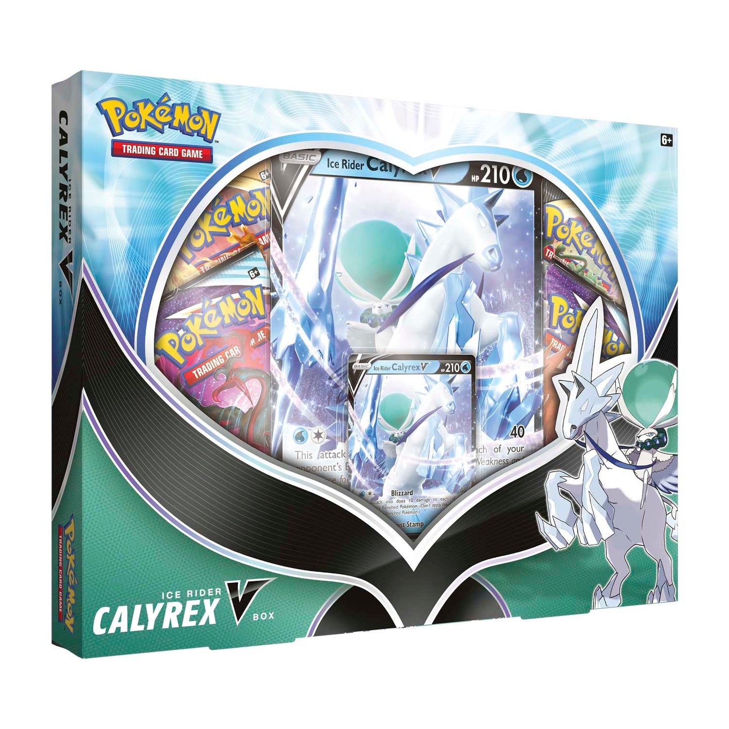 Pokémon TCG: Calyrex V Box (Shadow or Ice Rider) (Style May Vary)