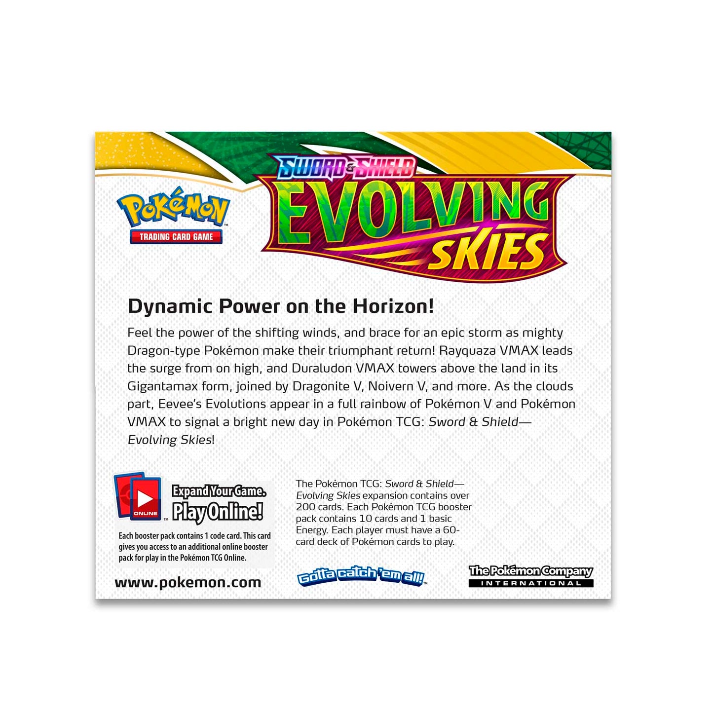 Pokemon TCG: Sword & Shield - Evolving Skies Booster Box (36 Packs)