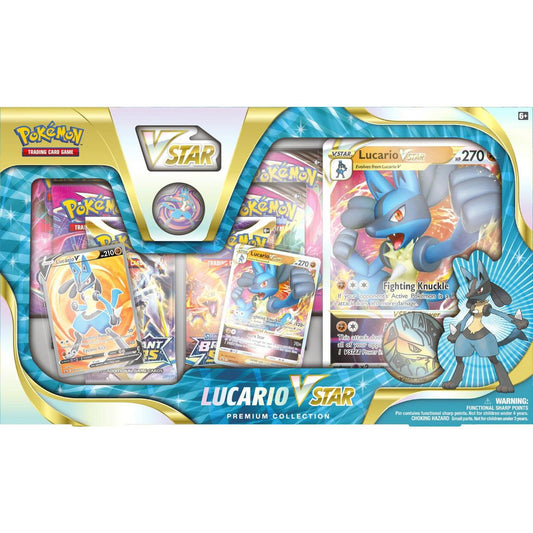 Pokemon TCG: Lucario Vstar Premium Collection Box