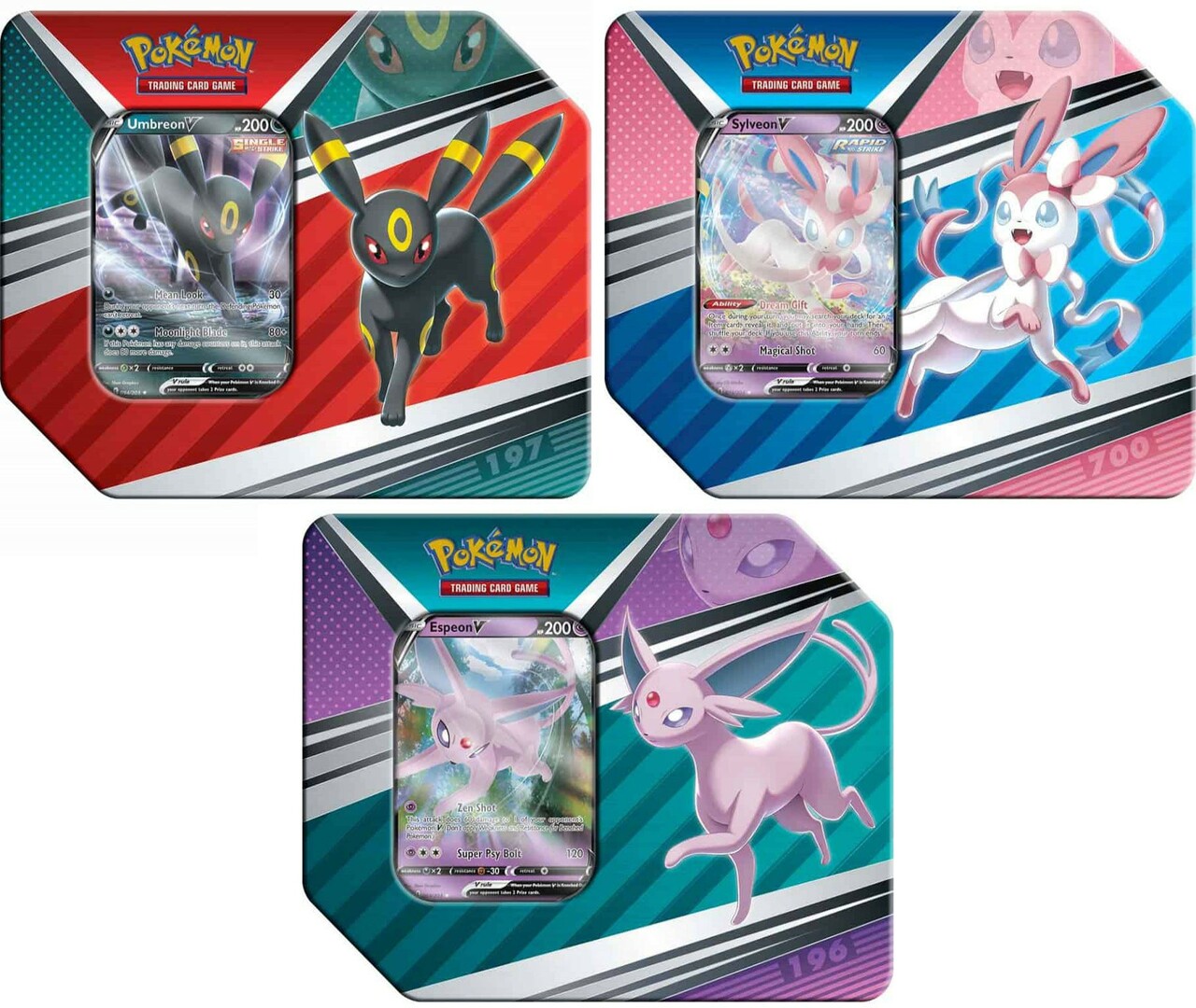 Pokemon TCG: V Heroes Tin (Styles May Vary)